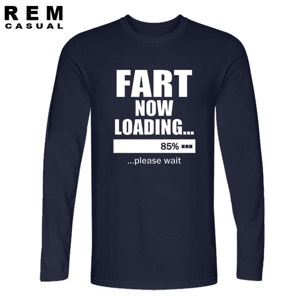

new men t shirts fart loading 85% funny tshirt pub jokes printed mens cotton o neck tees camisetas long sleeve