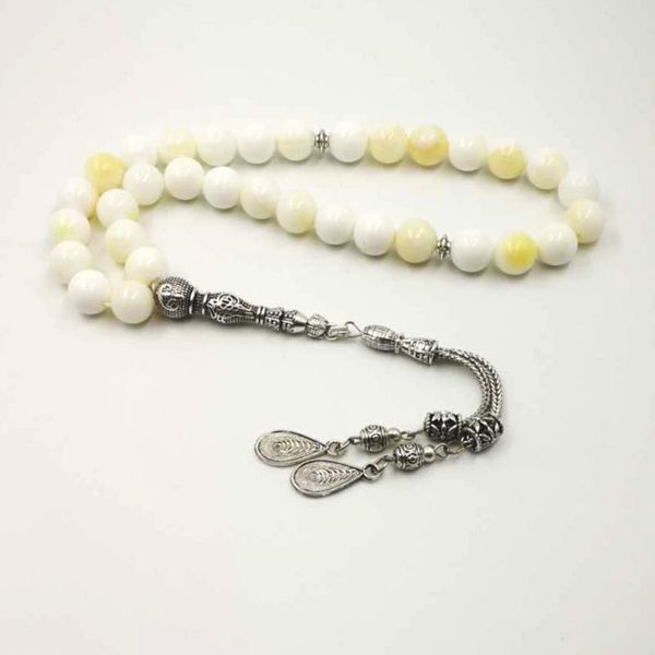 

tesbih latest models natura golden shell tasbih pulseira special gift prayer beads 33 66 99beads tespih islam jewelry bracelet, Black