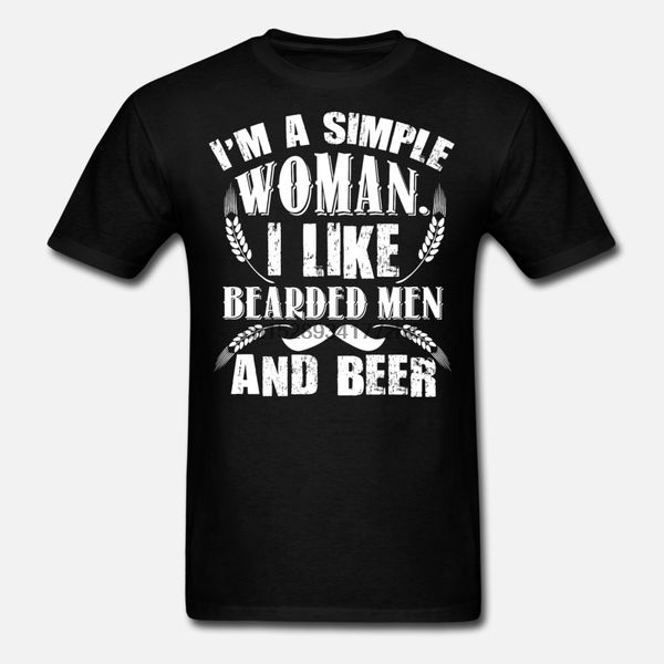 

мужчины футболка i like бородачей и пива футболка tshirts женщины-тенниска