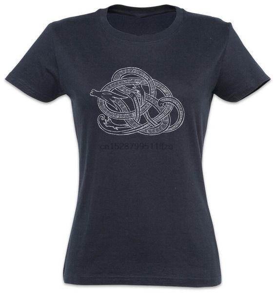 

j&oumlrmungandr i women t-shirt sea serpent valhalla thor loki odin viking vikings sweatshirt tee shirt