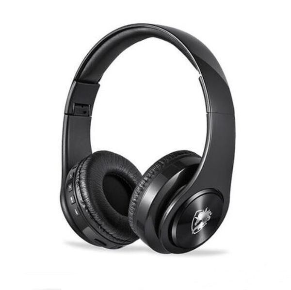

new brand music player fashion sports stereo headphone for pc iphone ipad wireless bluetooth headband tf card support earphone lt-l6