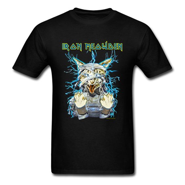 

iron shock cat convict t-shirts touhou personalized 100% superhero o-neck young t shirt novety normal tee-shirt father day