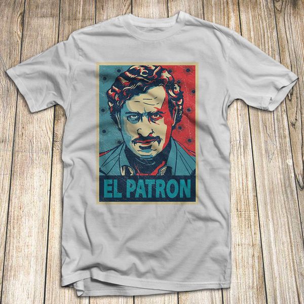 

нарко pablo escobar made in медельин мужская майка ew 2019 летняя мода o шеи хип-хоп с коротким рукавом t-shirt печатные футболки