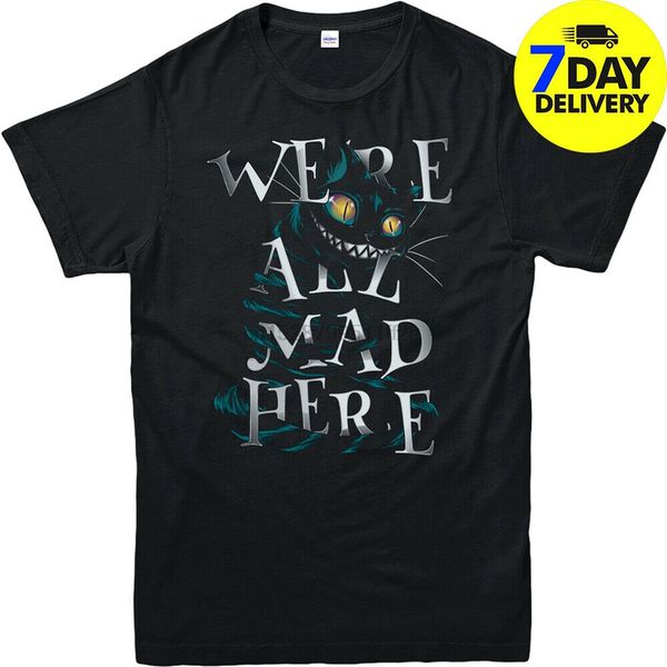 

alices adventures in wonderland t shirt cheshire cat adult
