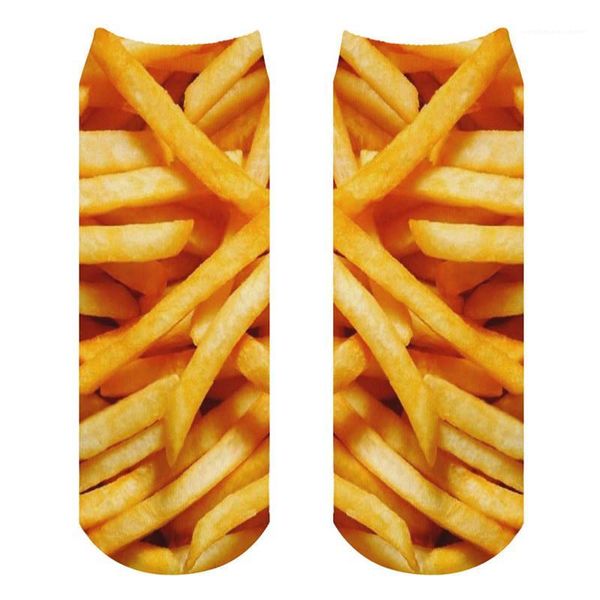 

print womens sock cartoon style mens sock fashion creative casual apparel 3d digital, Black;white