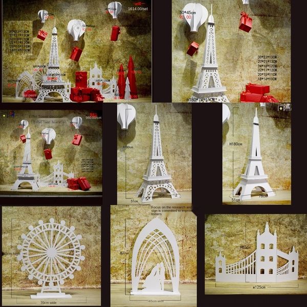 

eiffel tower nordic style window and package shopping mall l eiffel tower nordic style window and props package decoration shopping mall