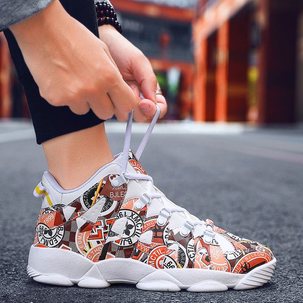 

brand men's lace-up sneakers breathable casual running shoes flat canvas shoes dropshipping air cushion men's schoenen, Black