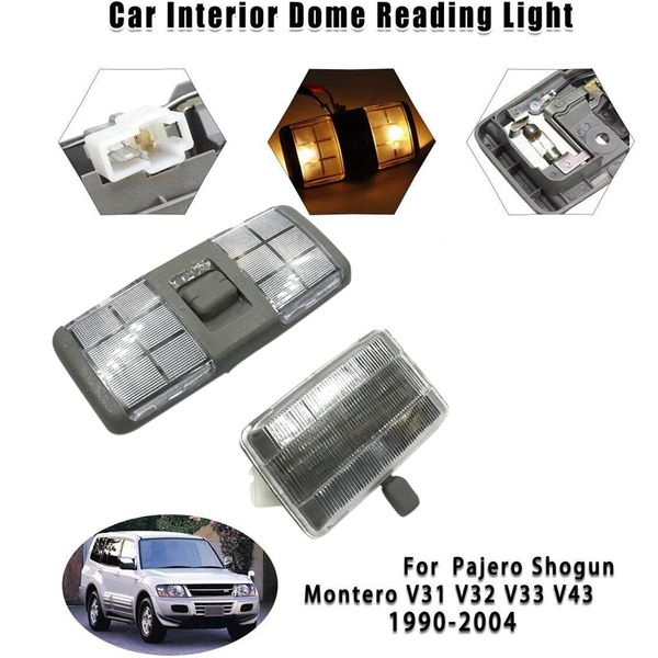 

1pair car interior light reading light e lamp for mitsubishi pajero shogun montero v31 v32 v33 v43 1990-2004