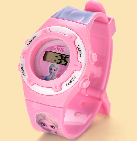 

6 узоры детские игрушки дети мультфильм смотреть игрушки прекрасные аниме похлопал часы наручные электронные часы мальчики девочки день рожд