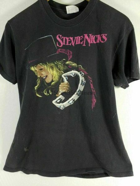 

vintage 1989 stevie nicks other side of the mirror tour concert tshirt rare hits