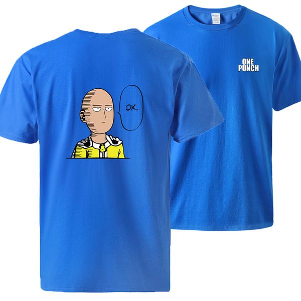 

япония аниме one перфорация печать tshirts man summer сыпучие fit хлопок спортивная 2020 человек марка crewneck с коротким рукавом tops улич
