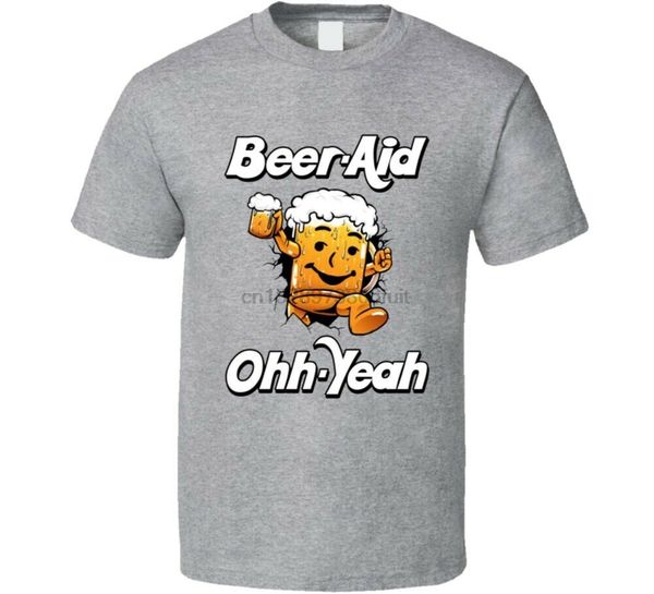

beer aid koolaid man ohh yeah funny drinking t shirt
