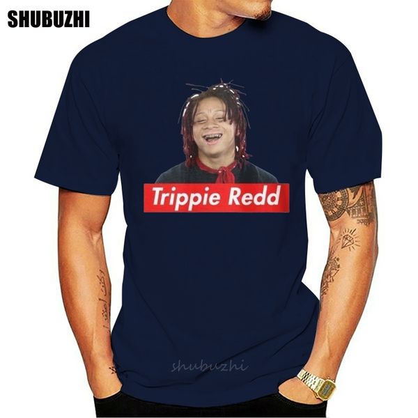 

new trippie redd men's white logo men women t-shirts s-5xl cotton tshirt men summer fashion t-shirt euro size