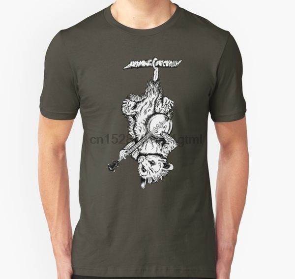 

men short sleeve tshirt possum banjo t shirt women t-shirt