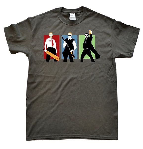 

2019 new summer casual tee shirt мужская cornetto trilogy t-shirt