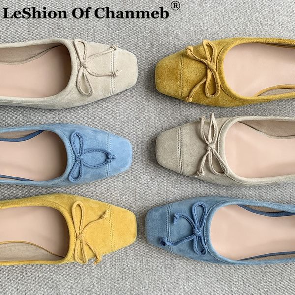 

soft kid suede flats women casual shoes large size 43 woman ladies slip ons ballet flat shoes moccasins comfort espadrilles 2020, Black