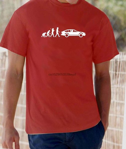 

evolution of man alfa gtv6 t-shirt