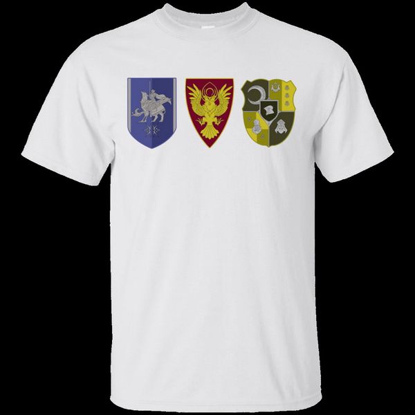 

fire emblem три дома crests gaming футболка черноморско-белый короткие мужчины-женщины бесплатная доставка tops футболочку