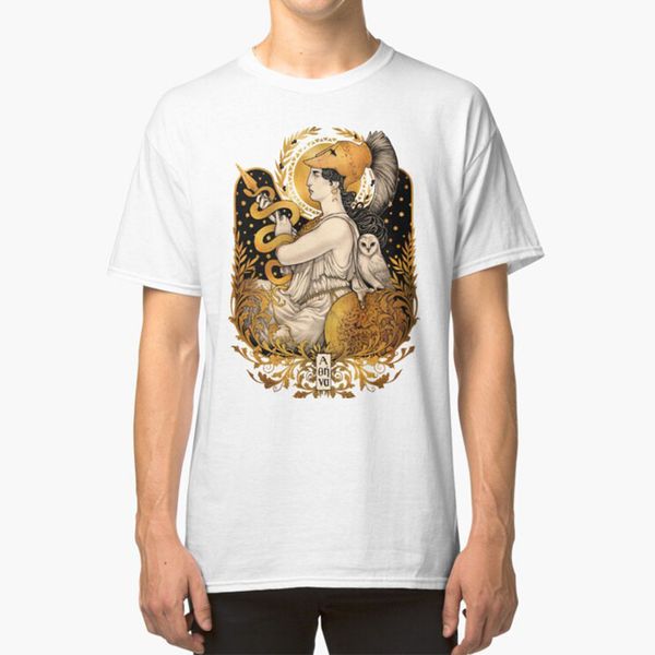 

афина паллада t - рубашка афина паллада atenea греческой богини golden black owl мифология mitologico хэллоуин рождество