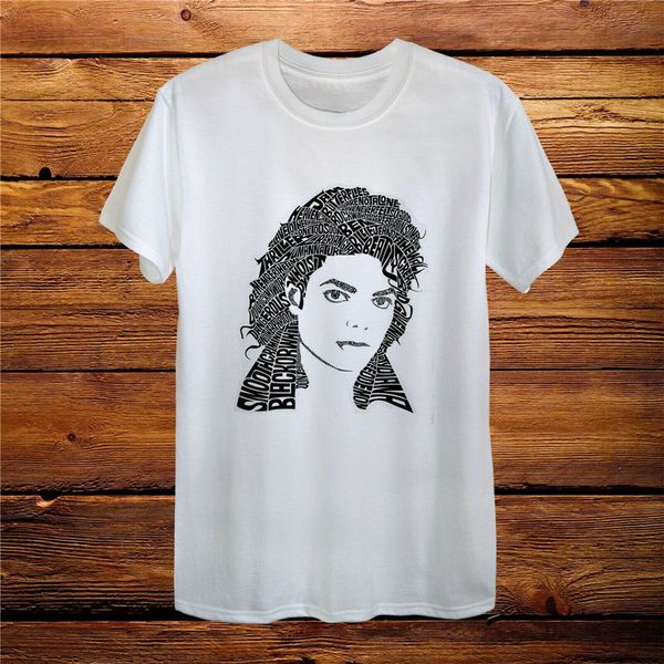 

bad michael jackson king of pop gift t-shirt men women fitted style round tee shirt