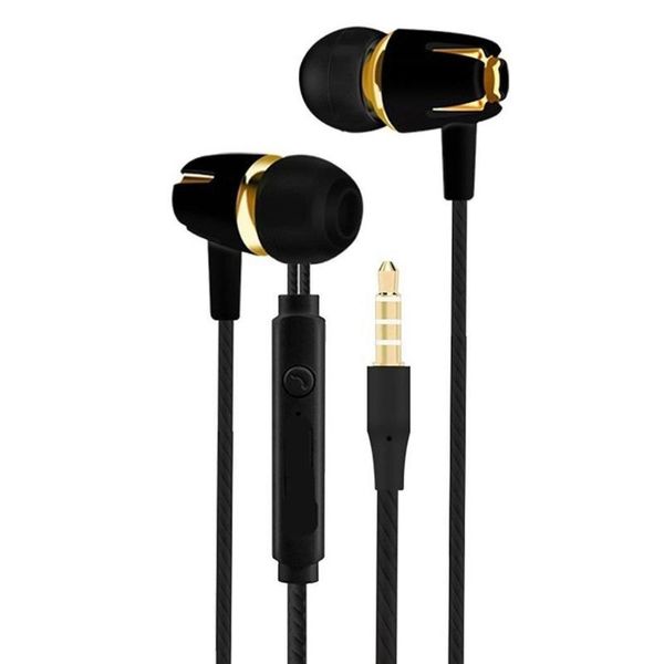 

new arrival in ear earphone running sports wired earplug headset with microphone for android