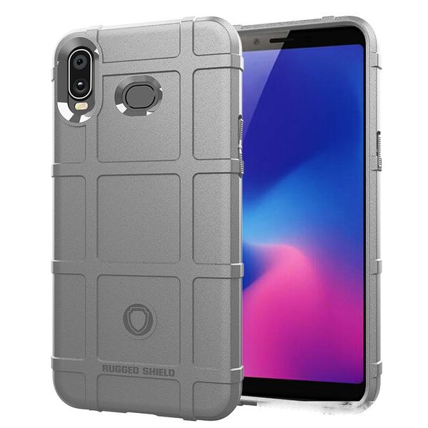 

360 degree full body protection case for samsung a6s soft tpu thick solid armor tactical protective cover case