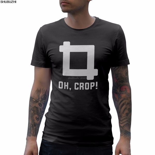 

oh crop funny picture pgrapher t shirt pgraphy instagram p 684 cool casual pride t shirt men sbz1010