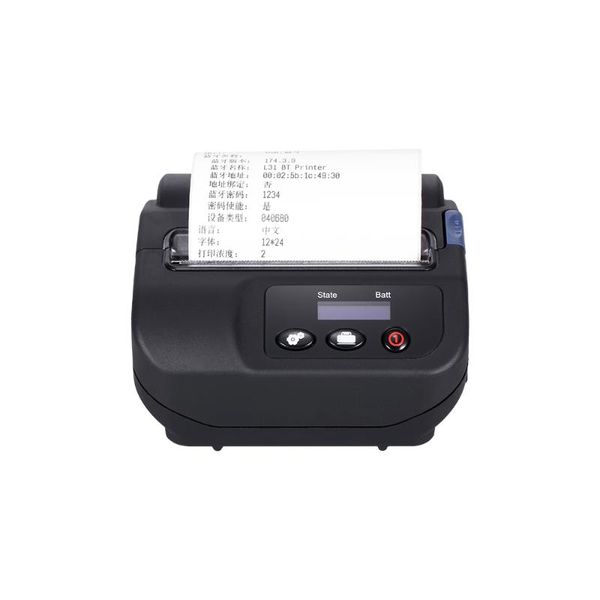 

multi-function lcd screen portable thermal printer usb wired label printer wireless bt mobile label receipt