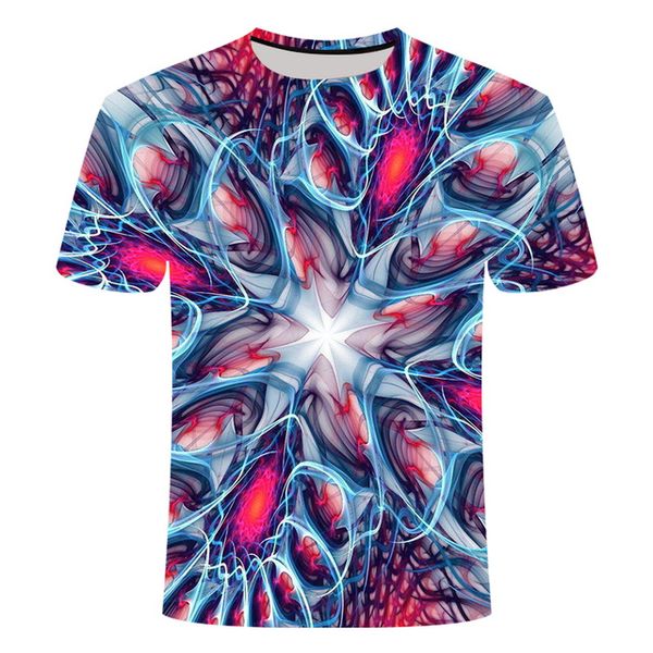 

hypnose heren kleurrijk grappig duizeligheid gothic heren zomer 3d print shirts hippie hentai humor men clothing