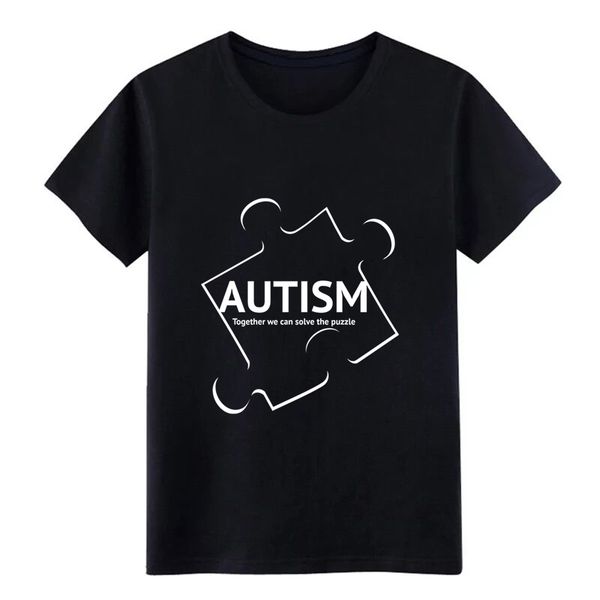 

men's autism awareness t shirt knitted tee shirt s-xxxl standard interesting funny summer family shirt
