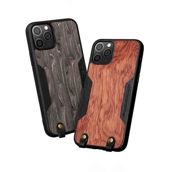 

fashion wood phone case for iphone 12 se2 11/11pro/11pro max xsmax xr xs/x 7p/8p 7/8 popular anti-fall protective back cover 4 styles