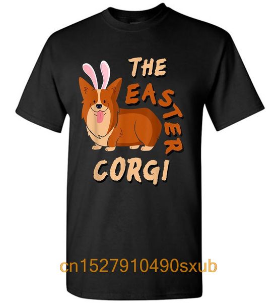 

easter corgi cute funny dog easter day gift ideas men t-shirt