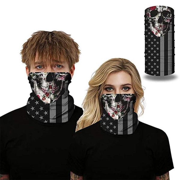

scarves magic scarf cycling seamless balaclava head headband neck face warmer motorcycle bandanas august 8th, Blue;gray