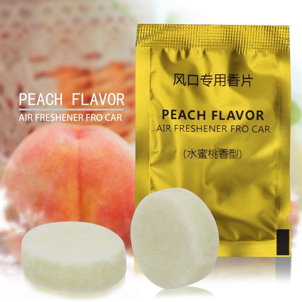 

10 packs of car air freshener ventilation clip perfume instead solid 4 kinds of aroma