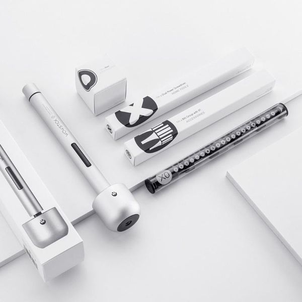 

wowstick 1p+ mini electric screwdriver kit cordless power screw driver for phone camera precise repair tool