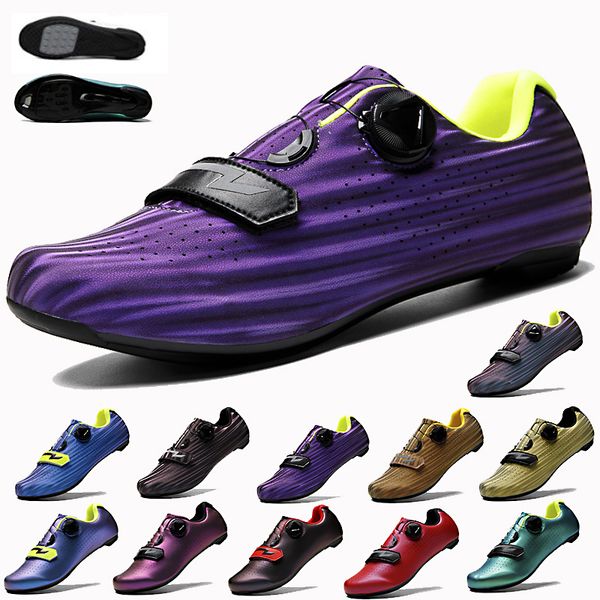 

2020 cycling shoes men outdoor sneakers for men women mountain bike shoes self-locking bicycle male zapatillas de ciclismo, Black