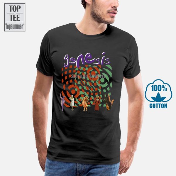

genesis invisible touch phil collins prog rock official tee mens gift print t shirt hip hop tee t shirt new arrival
