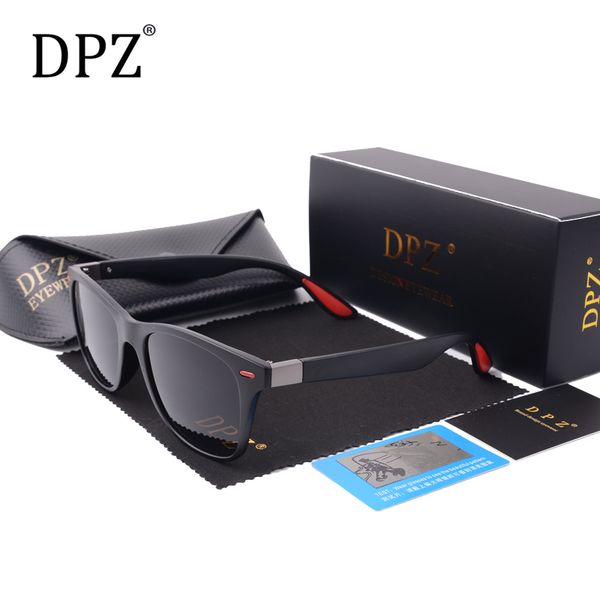 

2020 dpz classic fashion men women polarized sunglasses uv400 4195 sun glasses oculos gafas g15 male, White;black