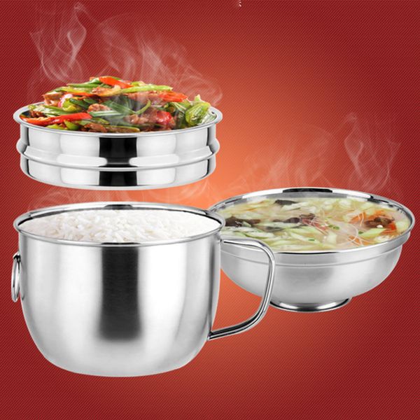 

мгновенный лапша миски еды рисовый суп кубок контейнер крышка из нержавеющей стали