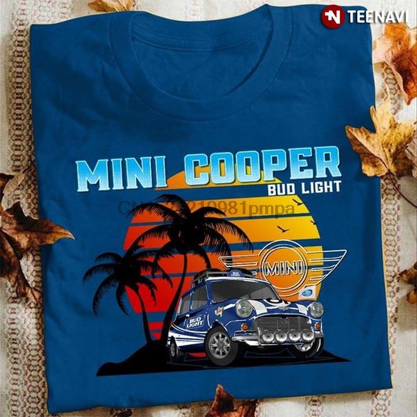 

мужчины t shirt mini cooper bud light женские футболки