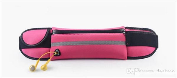 

outdoor sports running waist belt bag case neoprene waterproof smart phone pouch cases for iphone 6s