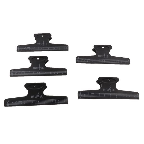 

5pcs of set sheet music clip page holder book page holder for musical lovers
