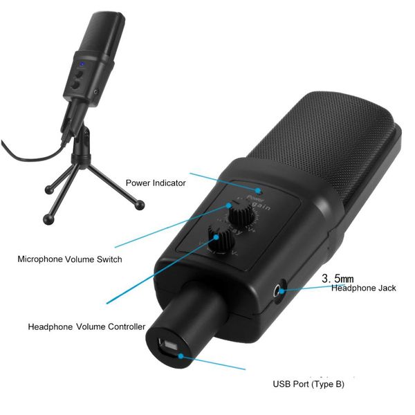

микрофон usb конденсаторный микрофон для skype recordings для youtube google подкаст