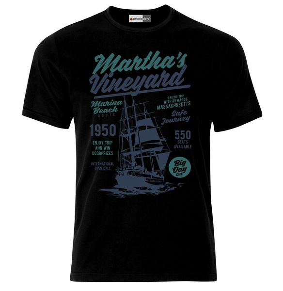 

marthas vineyard marina beach парусные яхты segeln t-shirt
