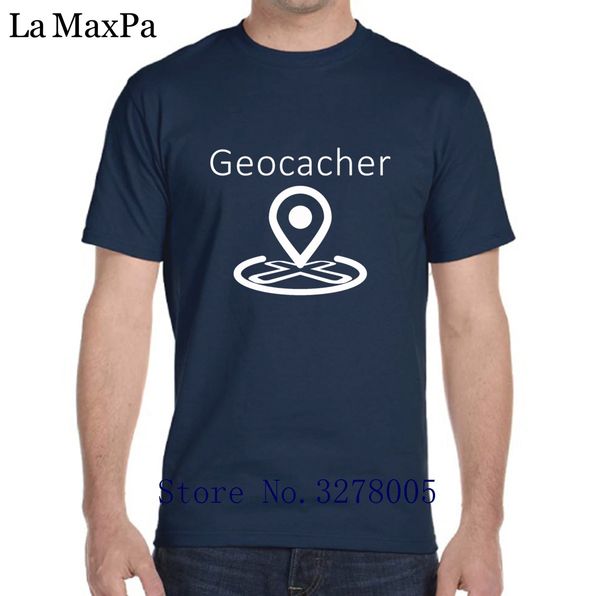 

la maxza designing t shirt men the new geocacher t-shirt letters 100% cotton men's tshirt sunlight euro size s-3xl hiphop