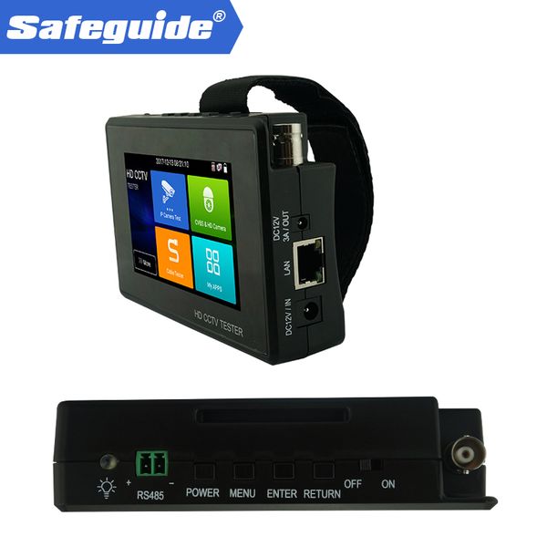 

box cameras 2021 manufacture price for five in one ahd cvi tvi cvbs ip camera cctv tester monitor h.265/h.264, 4k video display via mainstre