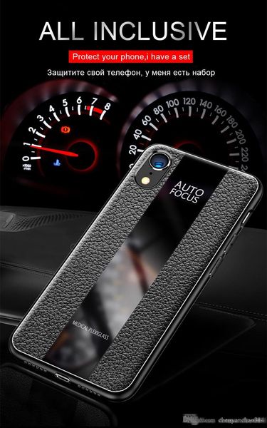 

2019 luxury leather phone case on the for iphone 7 8 6 6s plus x full shockproof cover for iphone x xr xs max silicone case capa