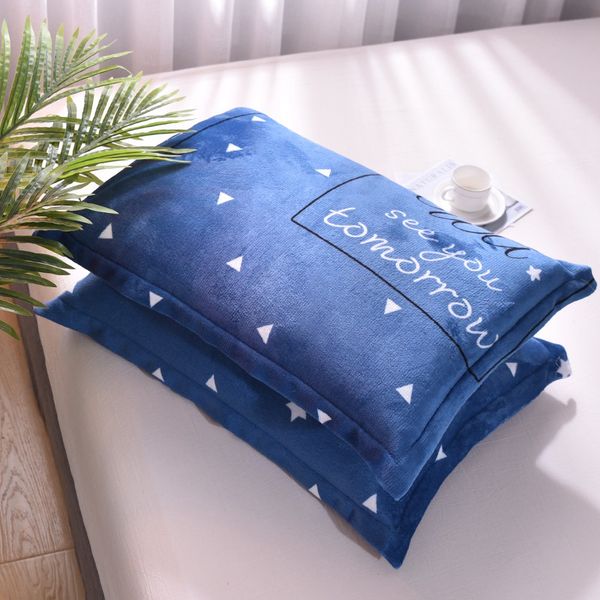 

pillow case arrival pillowcase breathable cover flannel soft thicken bed supplies home bedroom decor