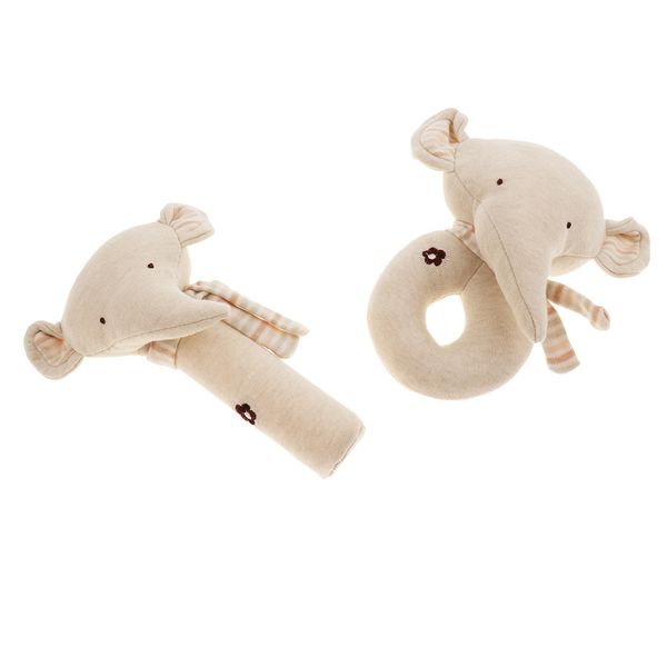 

2 шт младенца хлопка рук bb rattle плюшевые игрушки