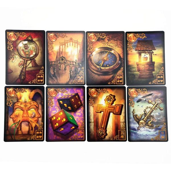 

gilded reverie lenormand seer card full english 47 tarot cards divination fate n58b gilded reverie bbyman sweet07